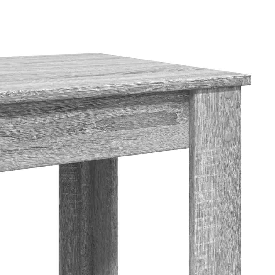 Table de bar sonoma gris 51x50x103,5 cm bois d'ingénierie - 7