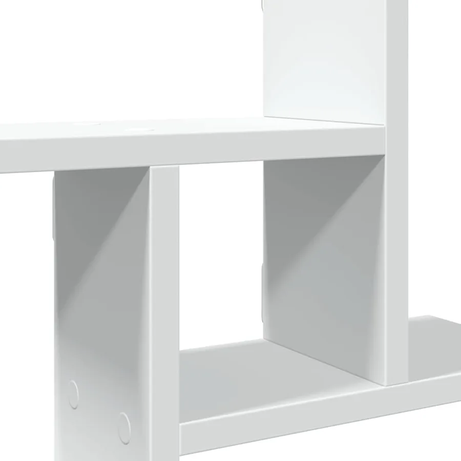 Étagères murales 2 pcs blanc 50x12x50 cm bois d'ingénierie - 9