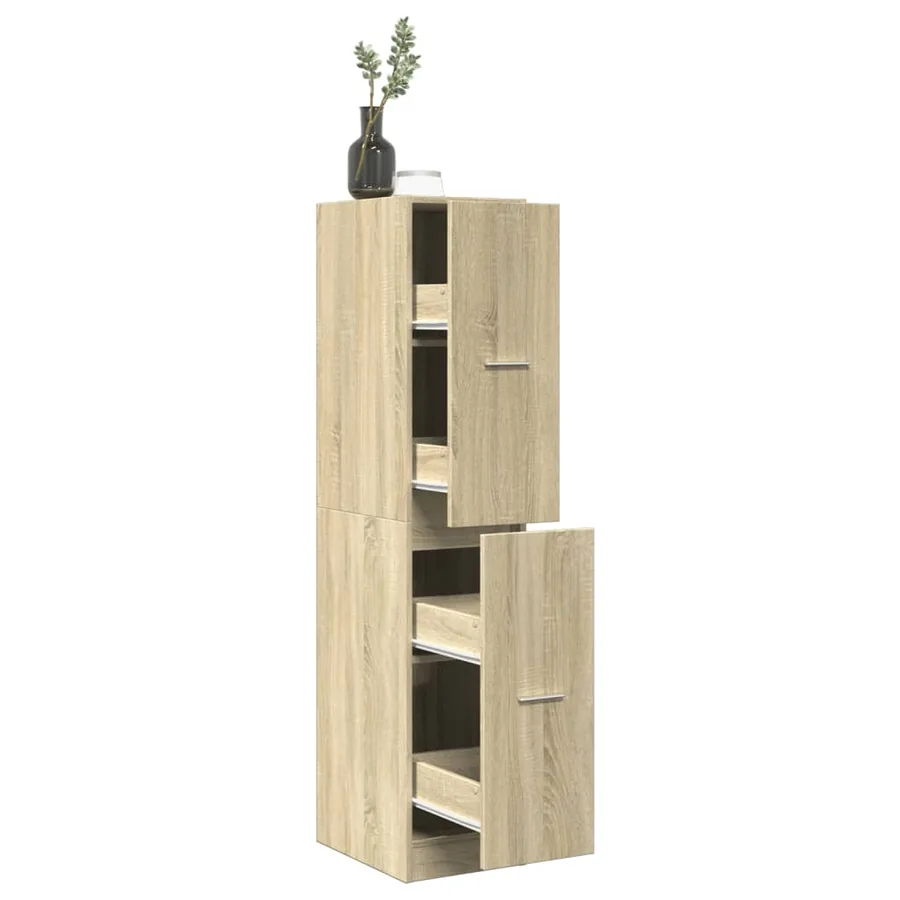 Armoire d'apothicaire Chêne Sonoma 30x41x144,5 cm Bois d'ingénierie