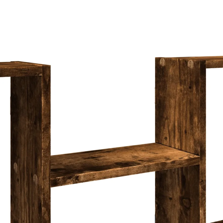 Étagère murale chêne fumé 99x15x60 cm bois d'ingénierie - 7