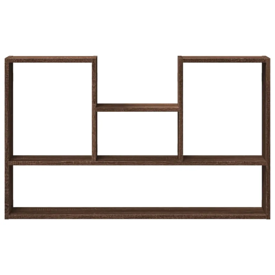 Étagère murale chêne marron 99x15x60 cm bois d'ingénierie - 4
