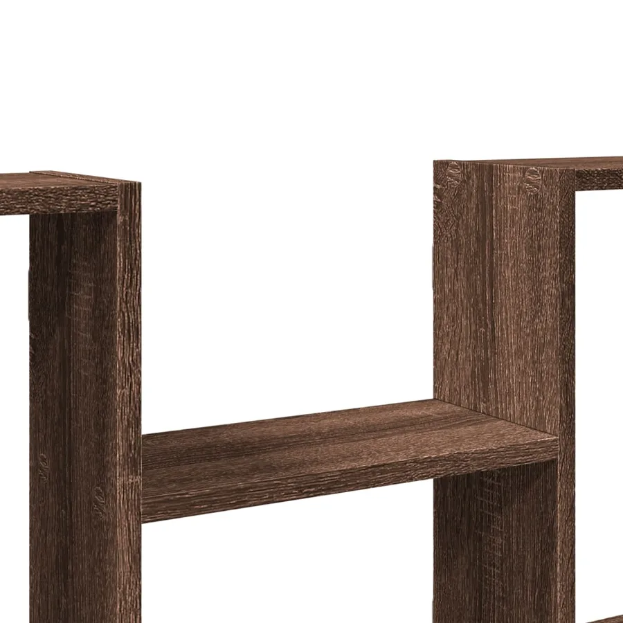 Étagère murale chêne marron 99x15x60 cm bois d'ingénierie - 7