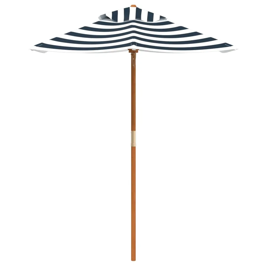 Parasol de jardin pour enfants avec poteau en bois Ø120x140 cm - 3