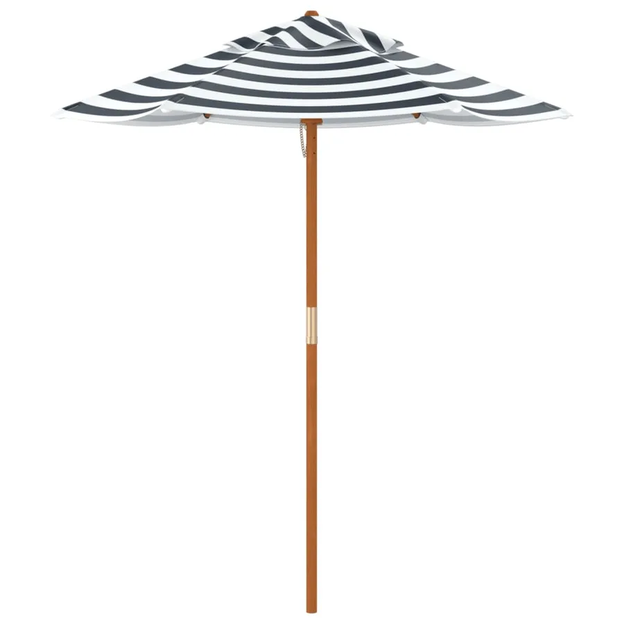 Parasol de jardin pour enfants avec poteau en bois Ø120x140 cm - 5