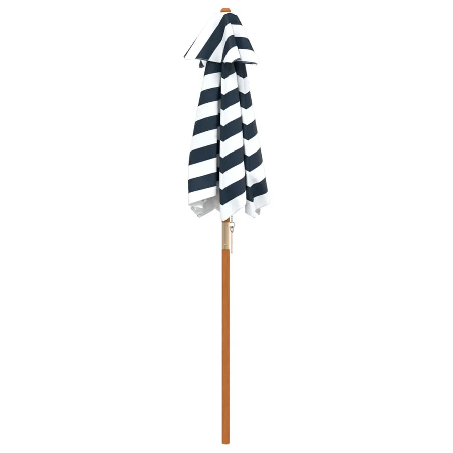 Parasol de jardin pour enfants avec poteau en bois Ø120x140 cm - 6