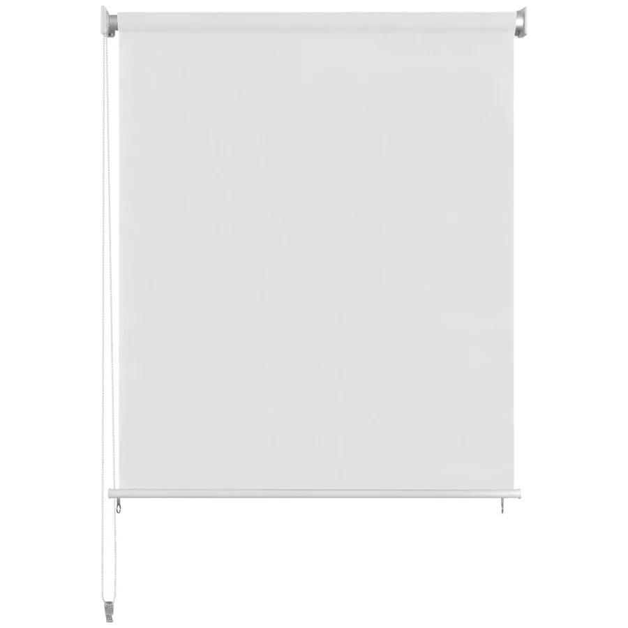 Store roulant d'extérieur 405 (l) x 230 (H) cm blanc - 2
