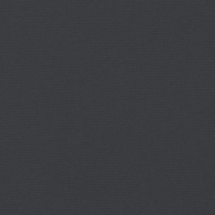 Coussin de palette noir 120x80x12 cm tissu - 8