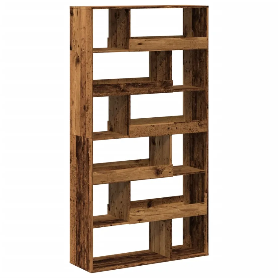 Bibliothèque vieux bois 100x33x187,5 cm bois d'ingénierie - 2
