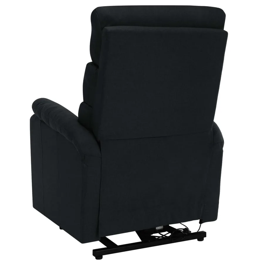 Fauteuil de massage Noir Tissu - 6