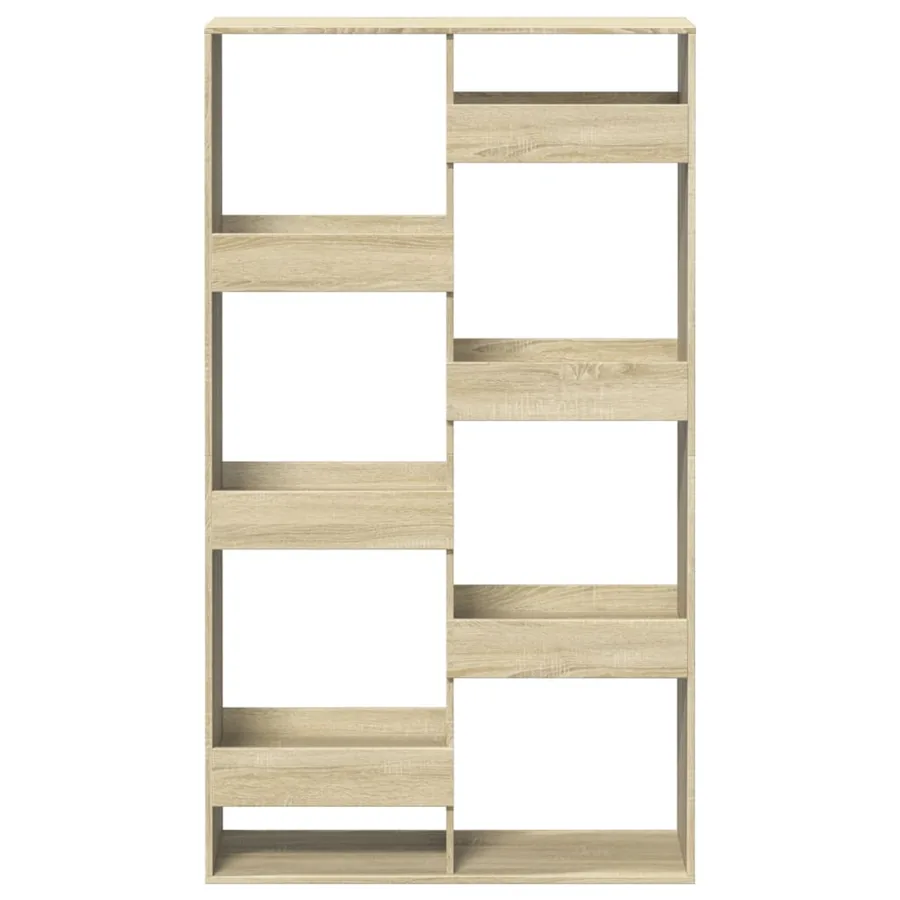 Cloison de séparation chêne sonoma 100x33x175cm bois ingénierie - 4