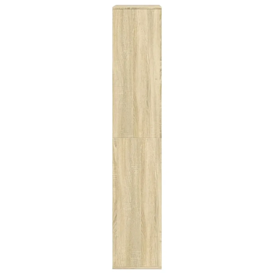 Cloison de séparation chêne sonoma 100x33x175cm bois ingénierie - 5