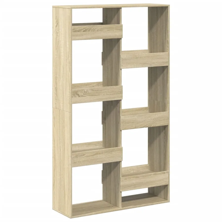 Cloison de séparation chêne sonoma 100x33x175cm bois ingénierie - 6