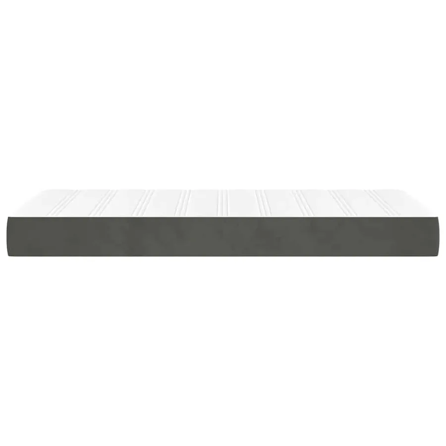 Matelas à ressorts ensachés 100 x 220 cm Gris foncé - 4