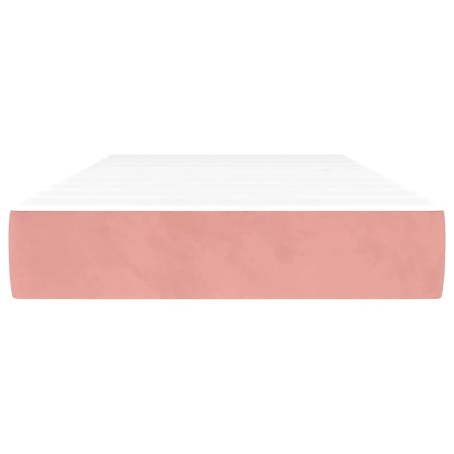 Matelas à ressorts ensachés 100 x 220 cm Rose - 3