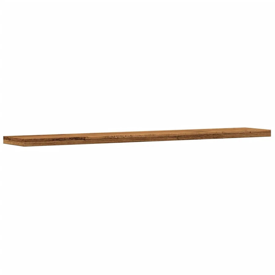 Panneaux de bibliothèque 4 pcs vieux bois bois d'ingénierie - 4
