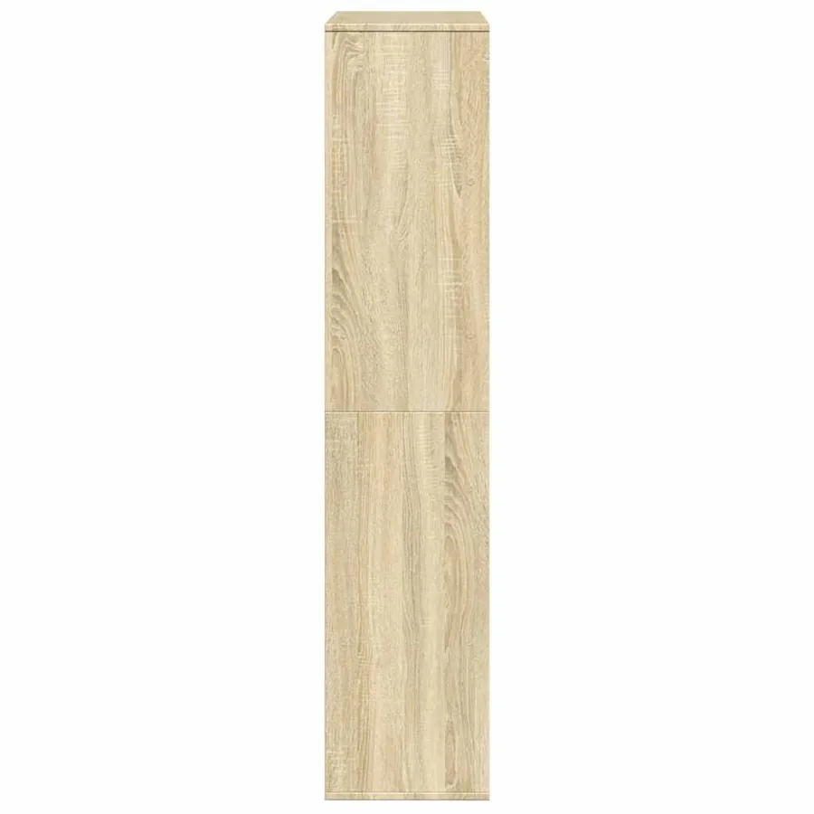 Bibliothèque chêne sonoma 100x33x156,5 cm bois d'ingénierie - 5
