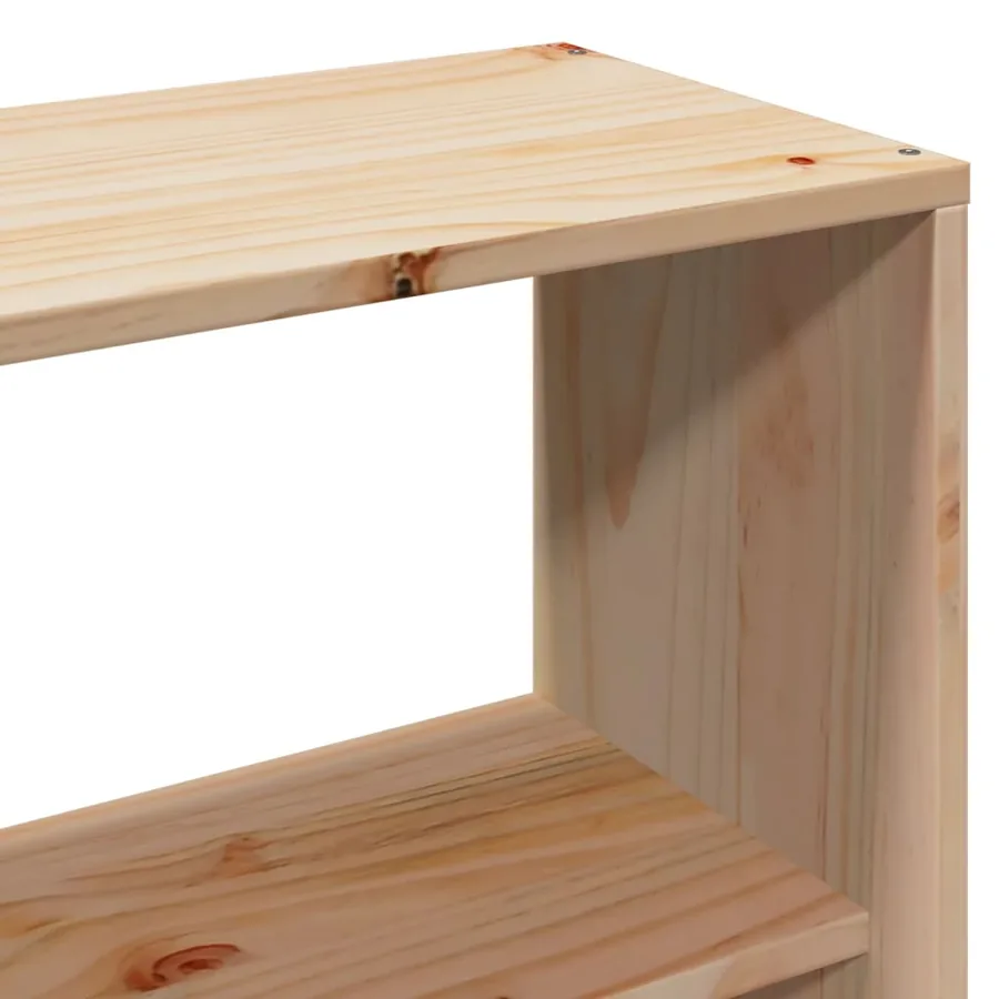 Cadre de lit sans matelas 140x190 cm bois de pin massif - 10