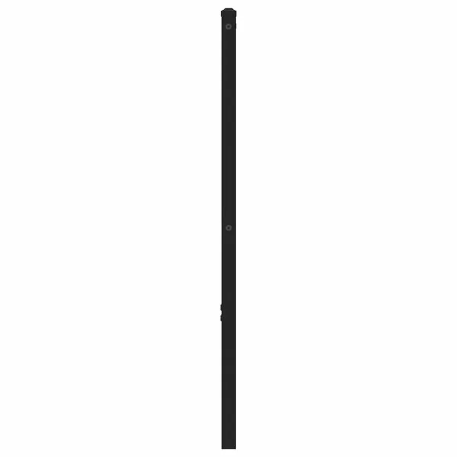 Tête de lit de remplacement chêne fumé 180 cm fer et bois d'ingénierie - 4