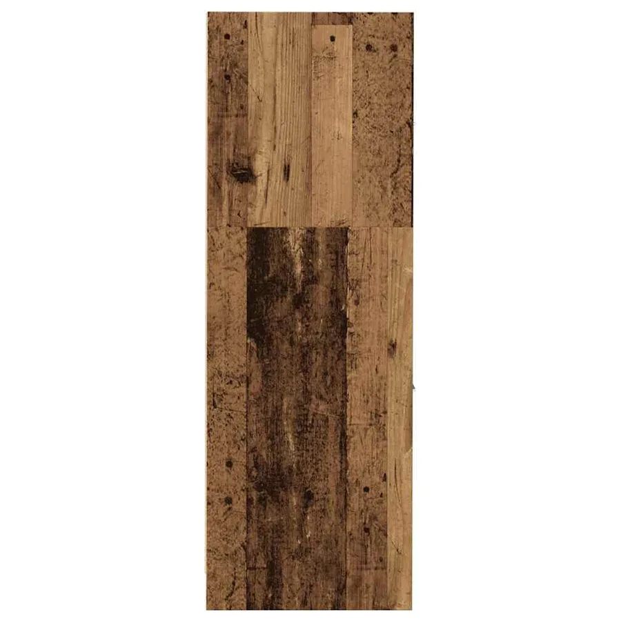 Armoire d'apothicaire vieux bois 30x41x118 cm bois d'ingénierie - 7