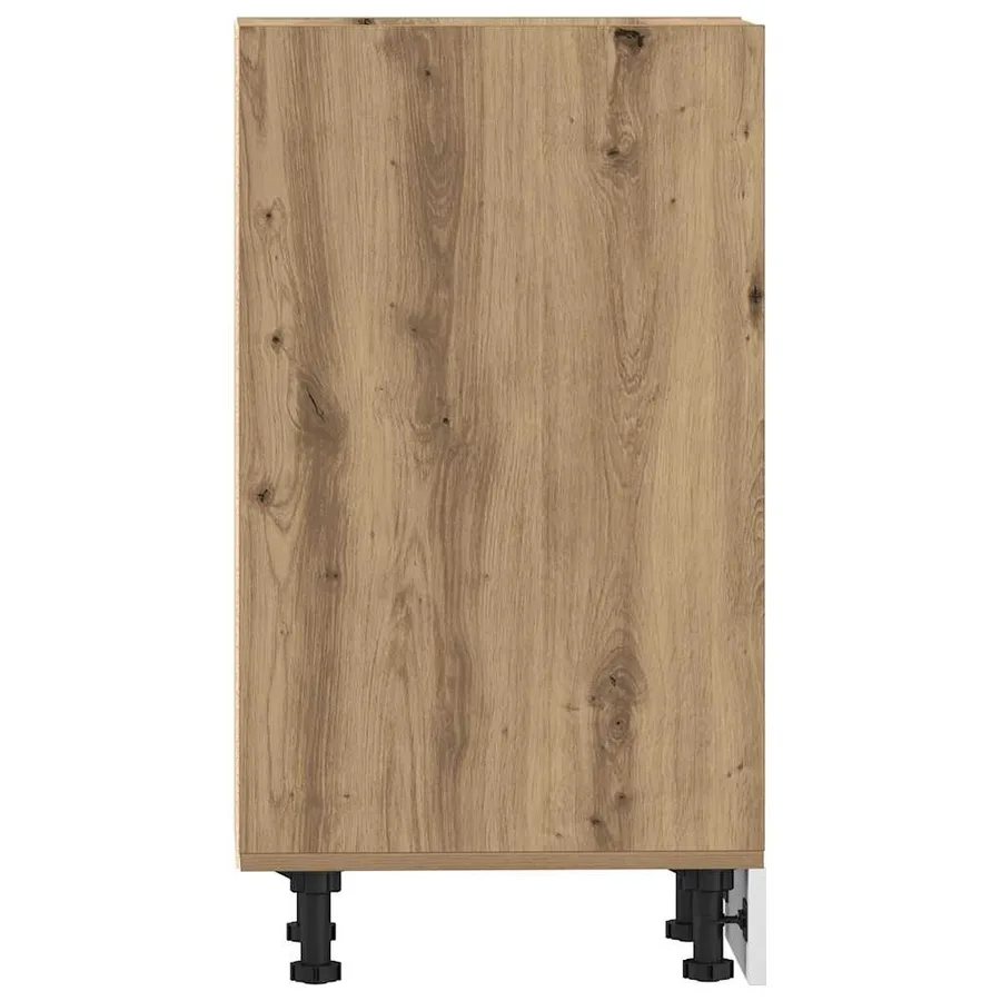 Meuble bas "Riga" Chêne artisanal 40 x 44,5 x 81,5 cm Bois d'ingénierie - 5