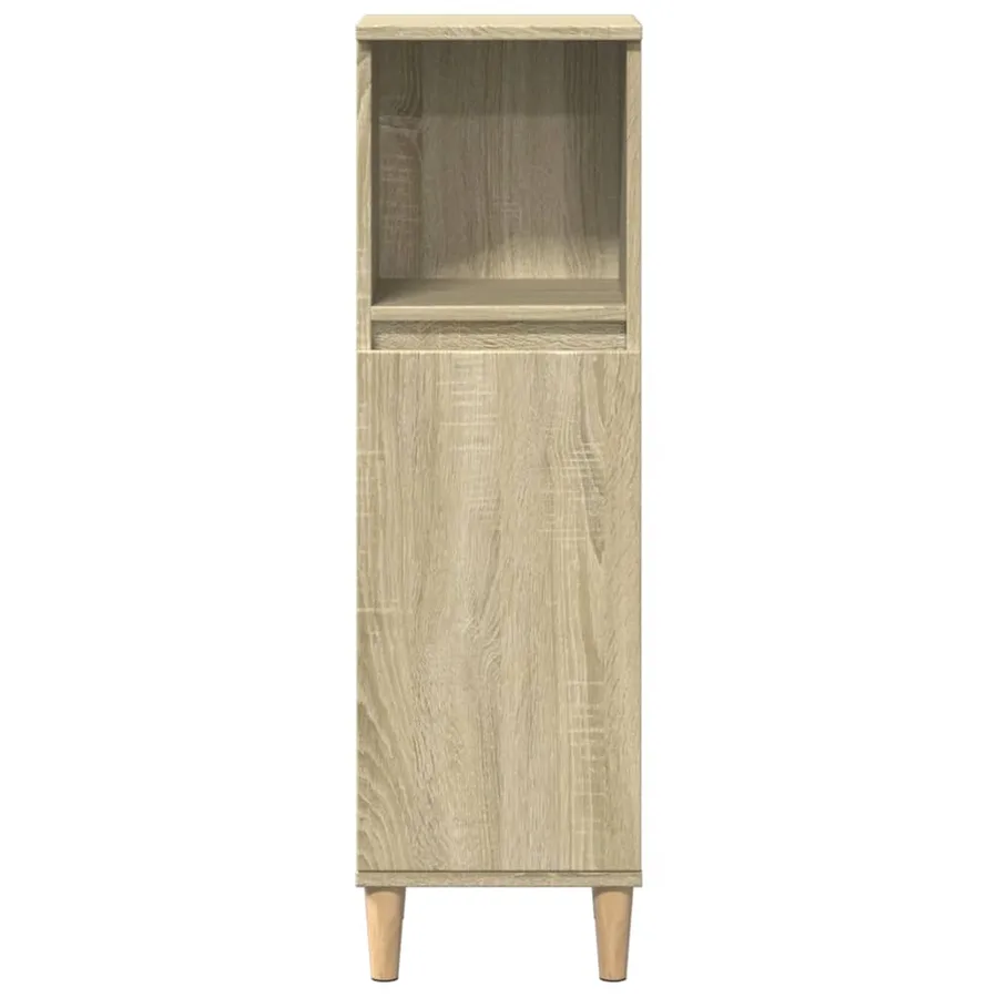 Ensemble de meubles de salle de bain 3 pcs chêne sonoma - 7