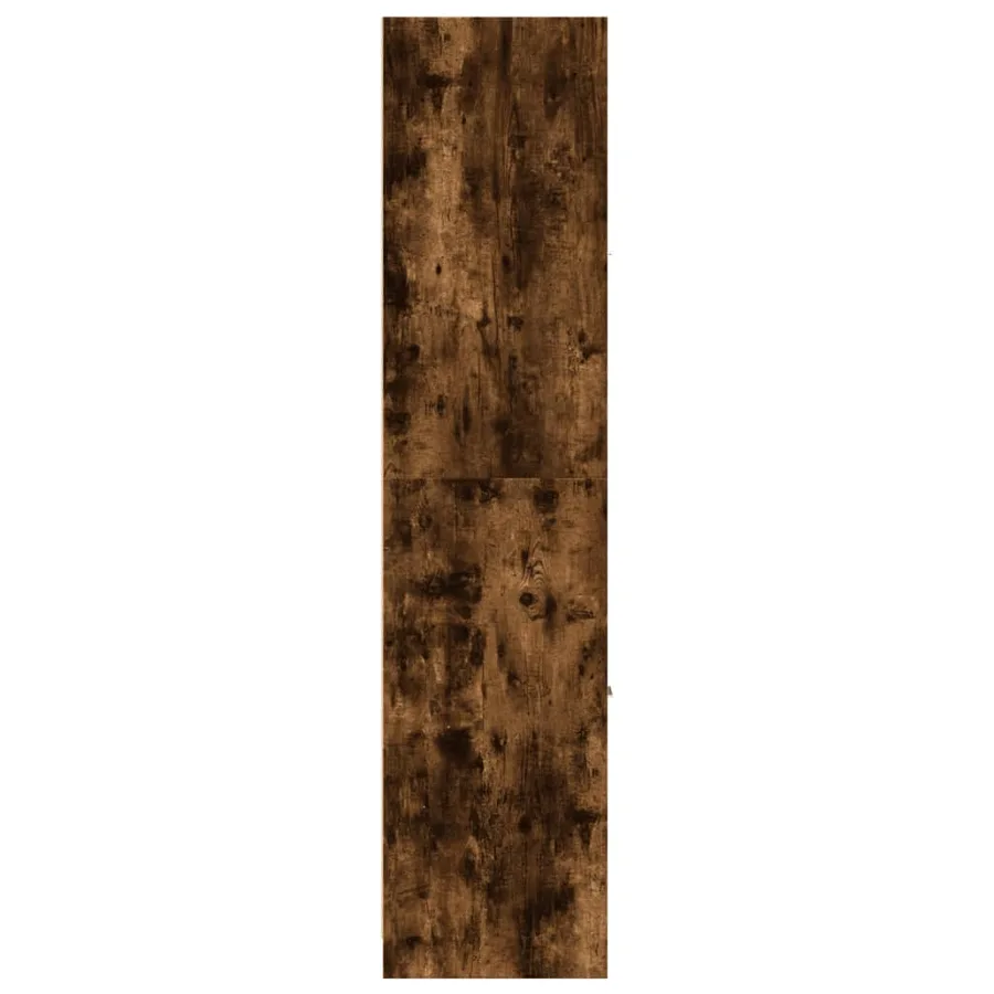 Armoire d'apothicaire chêne fumé 30x41x174,5 cm bois ingénierie - 7