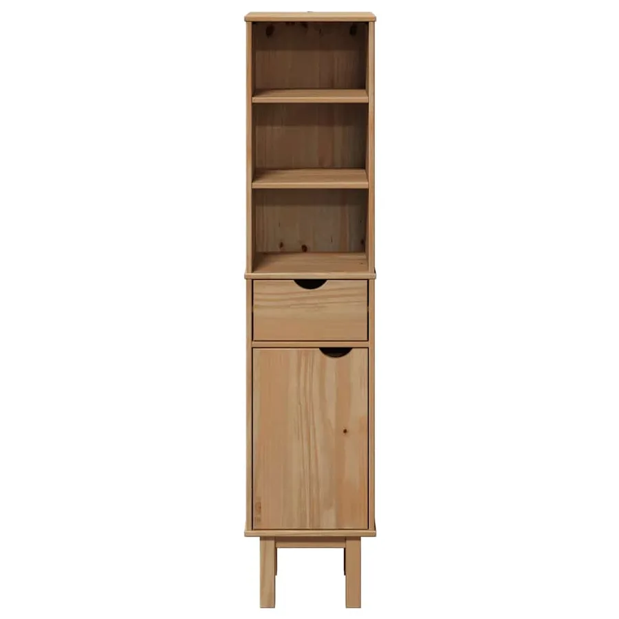 Ensemble de meubles salle de bain 4 pcs OTTA bois de pin massif - 13
