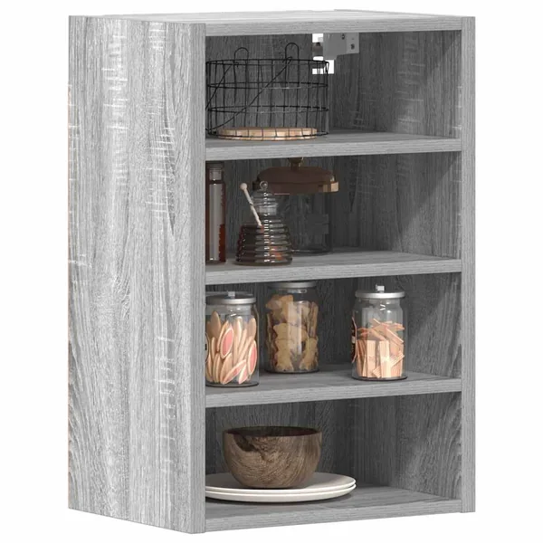 Armoire suspendue "Riga" Gris Sonoma 40 x 29,5 x 60 cm Bois d'ingénierie