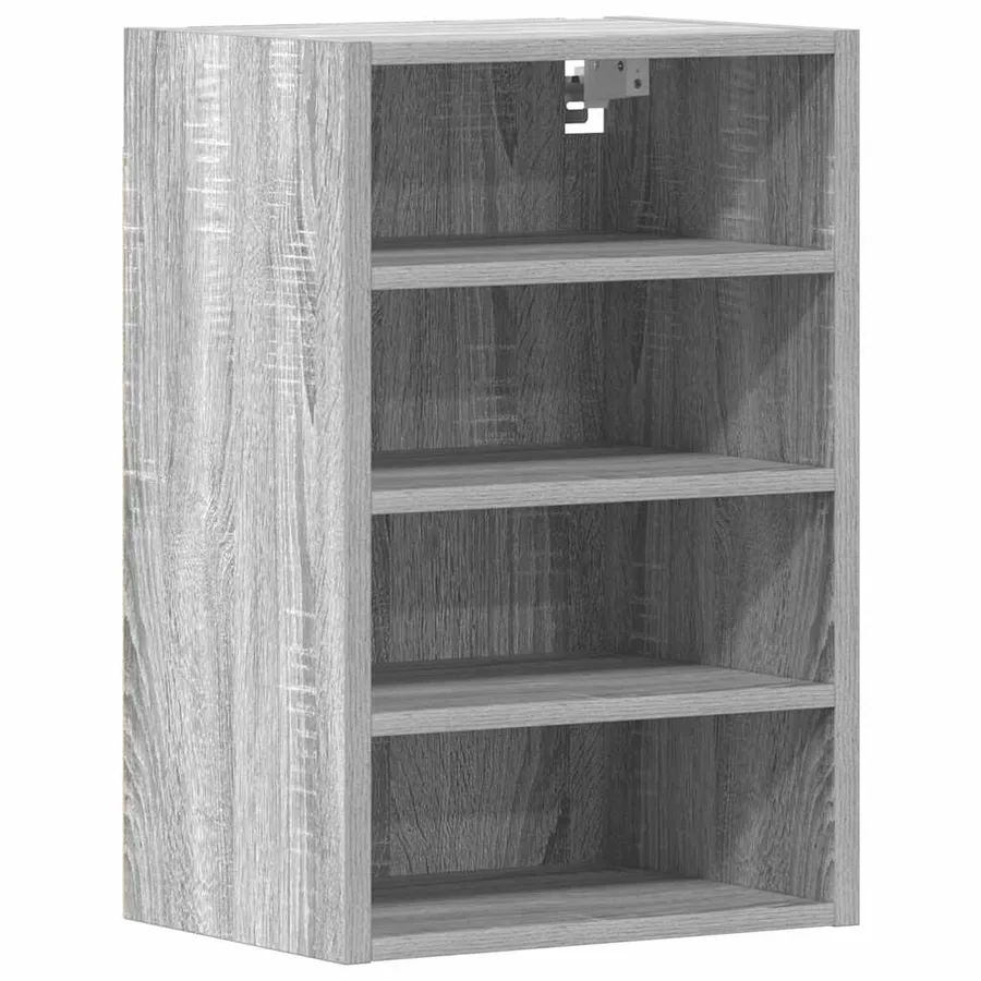 Armoire suspendue "Riga" Gris Sonoma 40 x 29,5 x 60 cm Bois d'ingénierie - 2