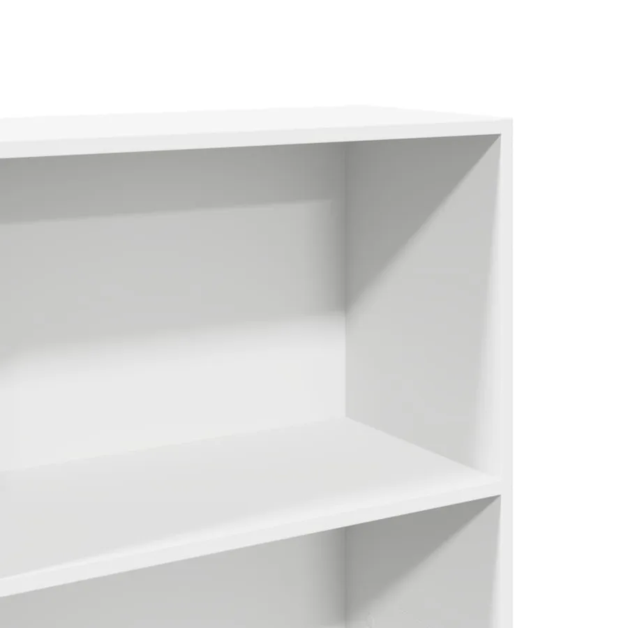 Bibliothèque blanc 60x30x189 cm bois d'ingénierie - 7