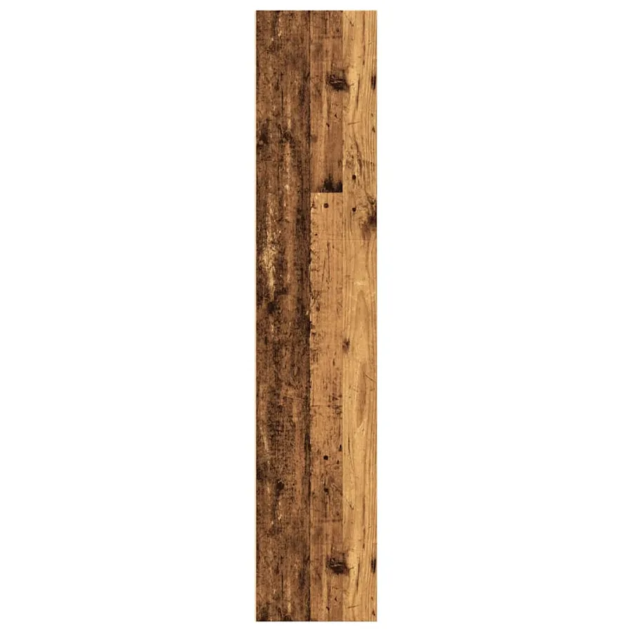 Bibliothèque vieux bois 60x30x152 cm bois d'ingénierie - 6