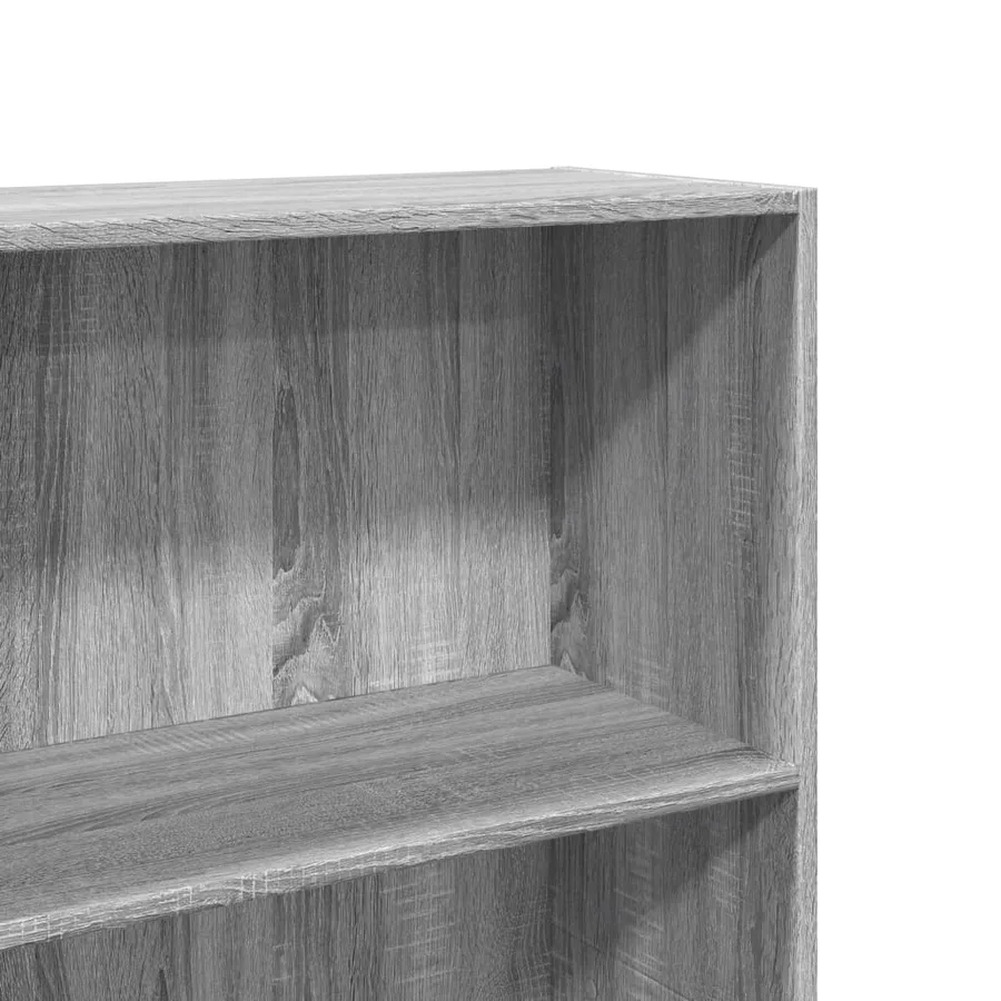 Bibliothèque sonoma gris 60x30x189 cm bois d'ingénierie - 7