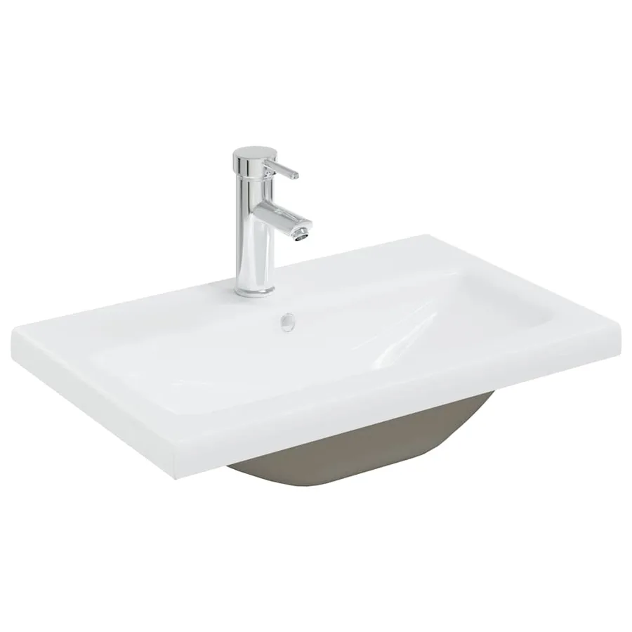 Ensemble de meubles de salle de bain 2 pcs chêne sonoma - 7