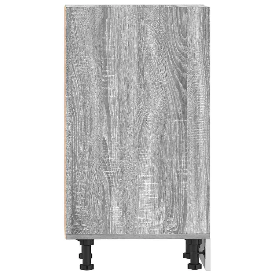 Meuble bas "Riga" Gris Sonoma 20 x 44,5 x 81,5 cm Bois d'ingénierie - 5