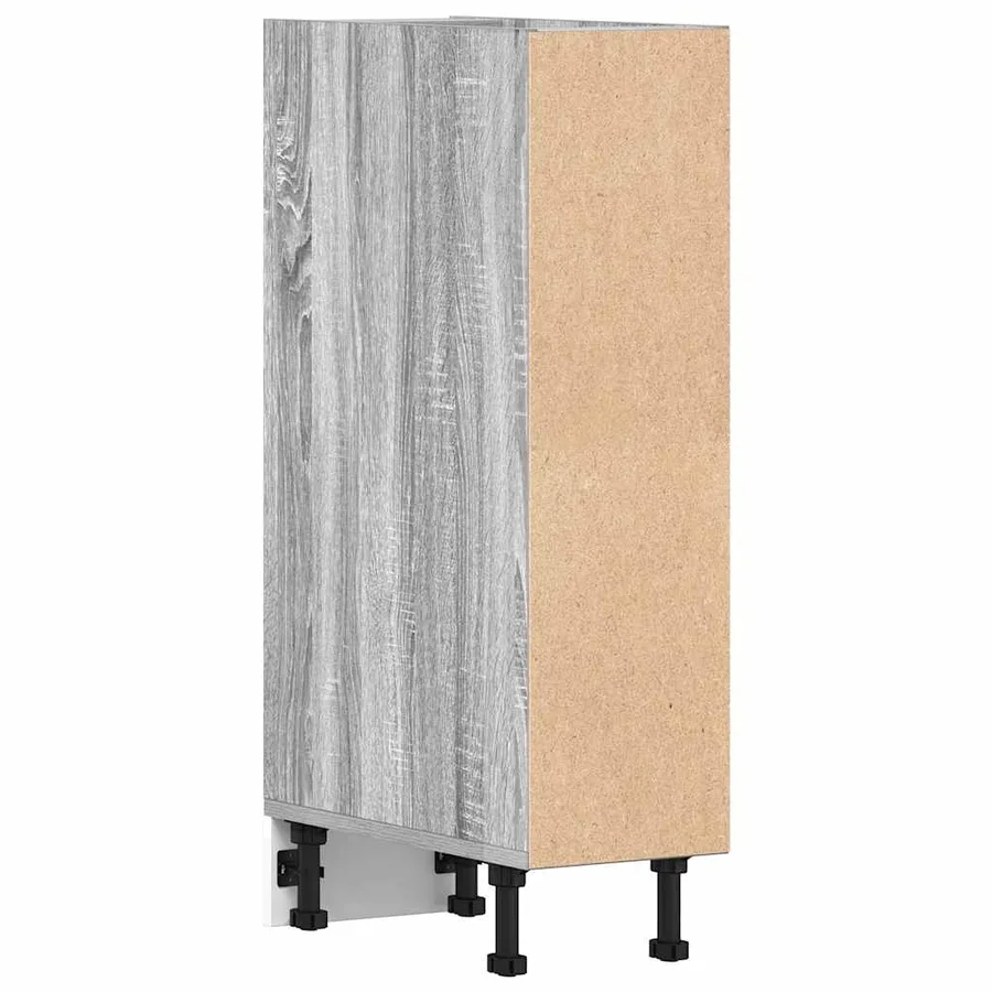 Meuble bas "Riga" Gris Sonoma 20 x 44,5 x 81,5 cm Bois d'ingénierie - 6