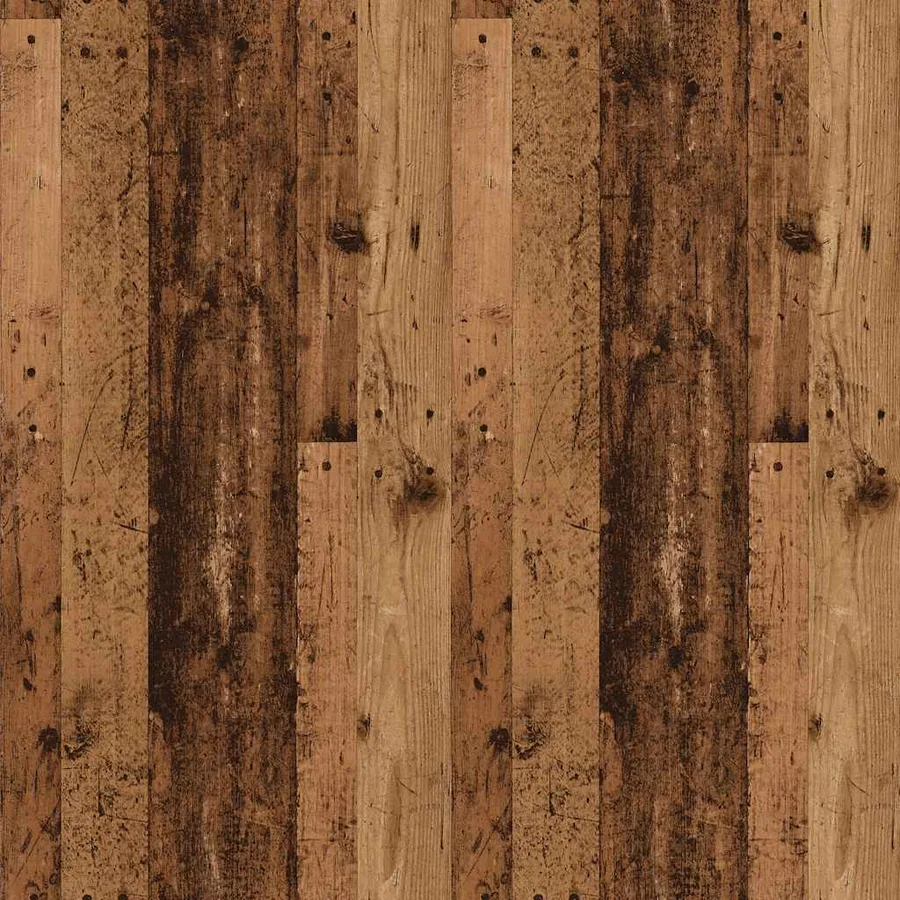 Table basse vieux bois 80x50,5x41,5 cm bois d'ingénierie - 11