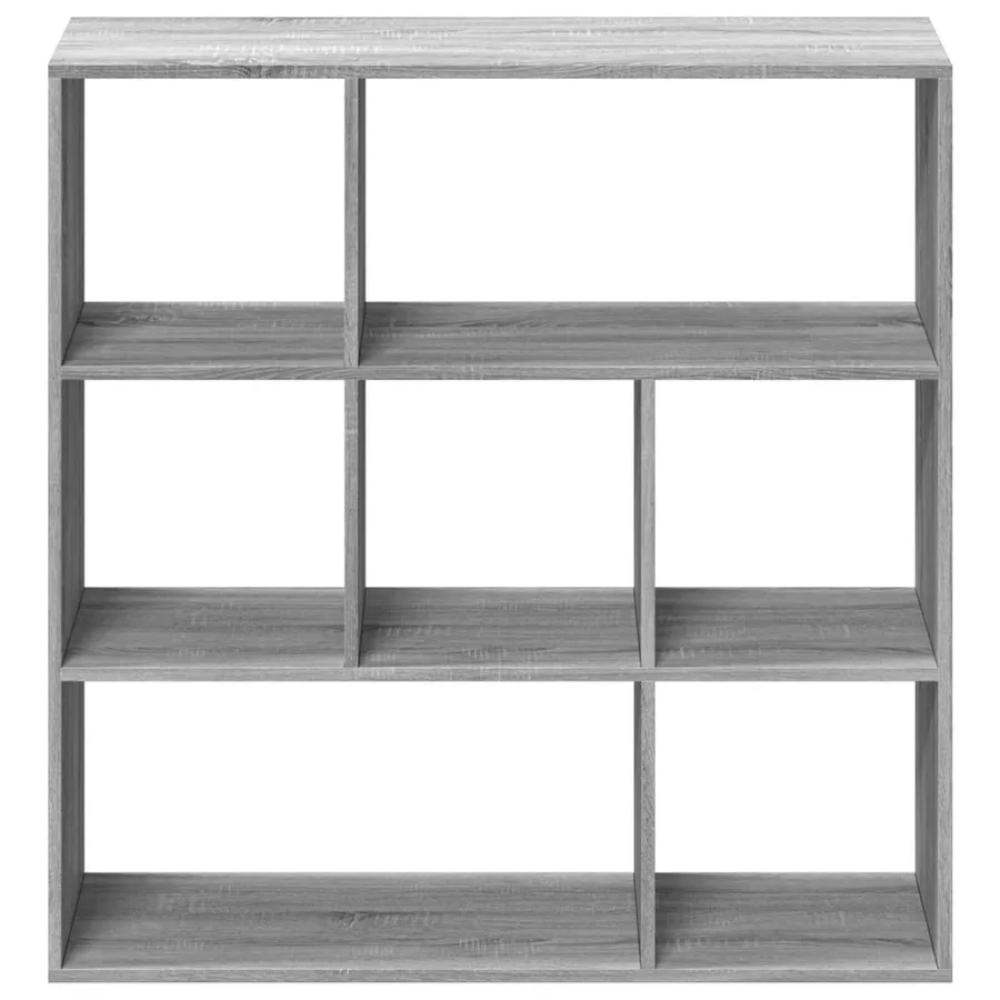 Étagère séparatrice de pièce sonoma gris 102x29x103,5 cm - 5