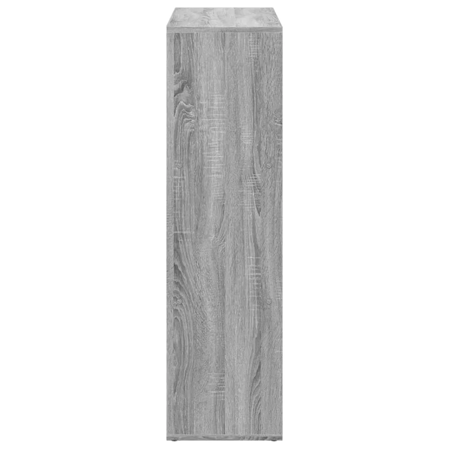 Étagère séparatrice de pièce sonoma gris 102x29x103,5 cm - 6