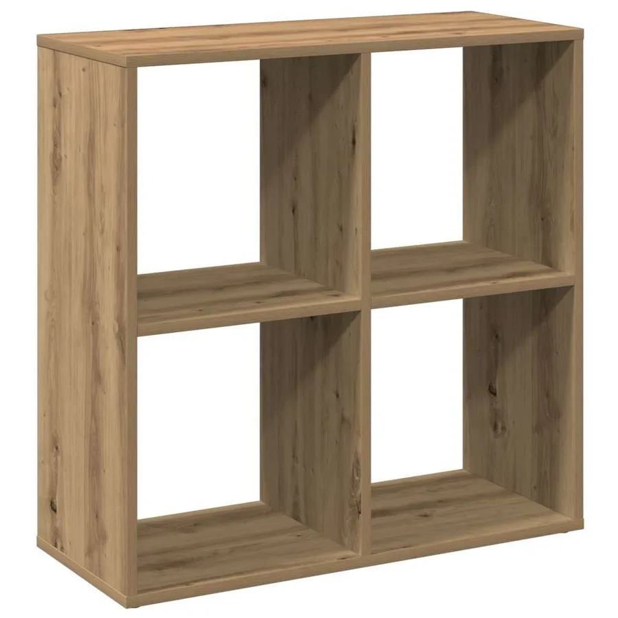 Étagère séparatrice de pièce chêne artisanal 69,5x29x69,5 cm - 2