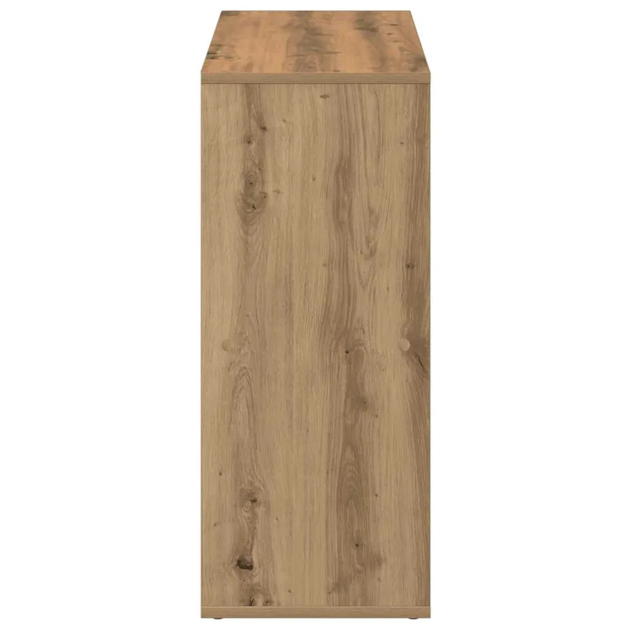 Étagère séparatrice de pièce chêne artisanal 69,5x29x69,5 cm - 7