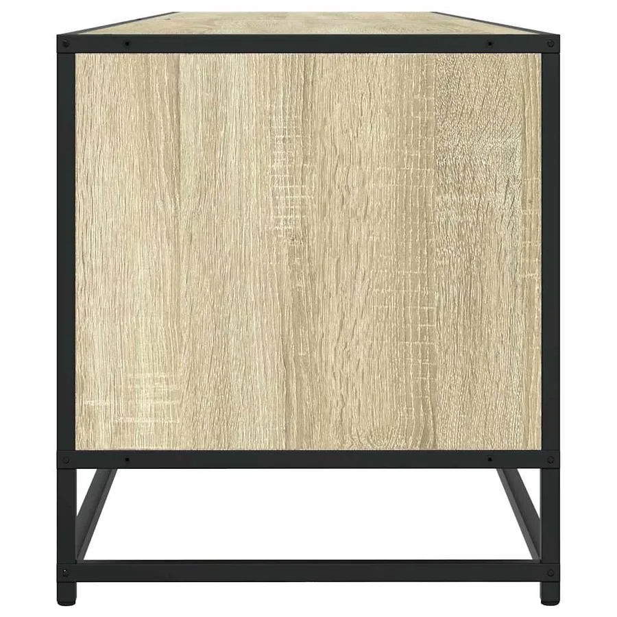 Meuble TV chêne sonoma 180x40x46 cm bois d'ingénierie - 6