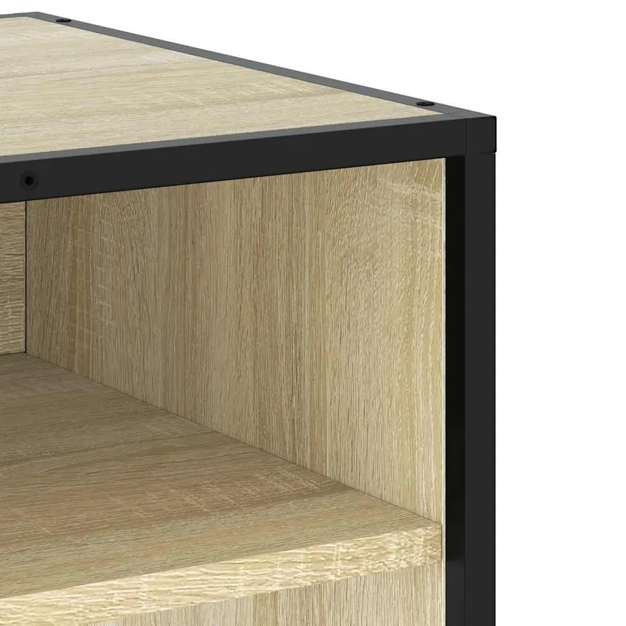 Meuble TV chêne sonoma 180x40x46 cm bois d'ingénierie - 7