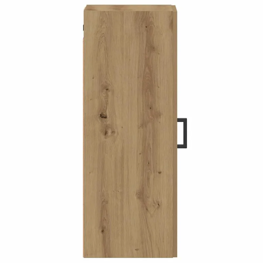 Armoire murale chêne artisanal 34,5x34x90 cm bois d'ingénierie - 6