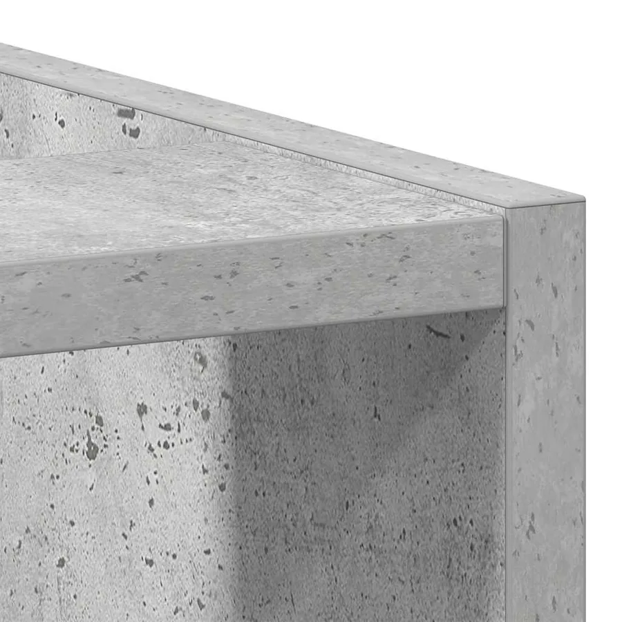 Meuble bas "Riga" Gris béton 30 x 44,5 x 81,5 cm Bois d'ingénierie - 7