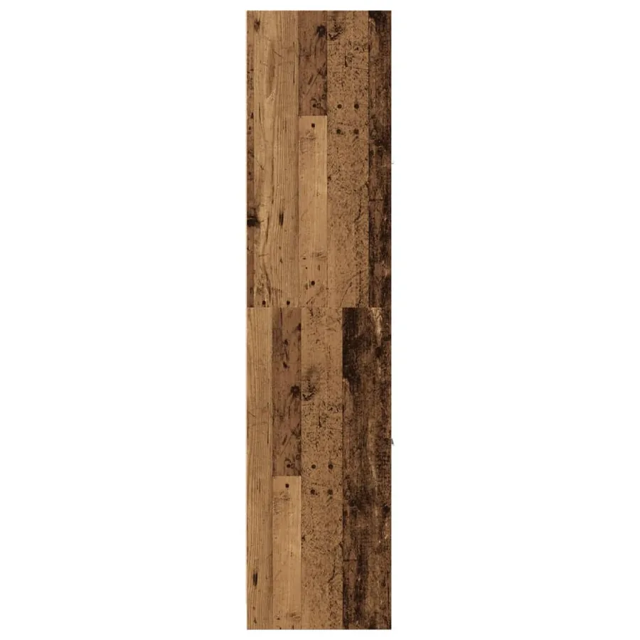Armoire d'apothicaire vieux bois 40x41x174,5 cm bois ingénierie - 7
