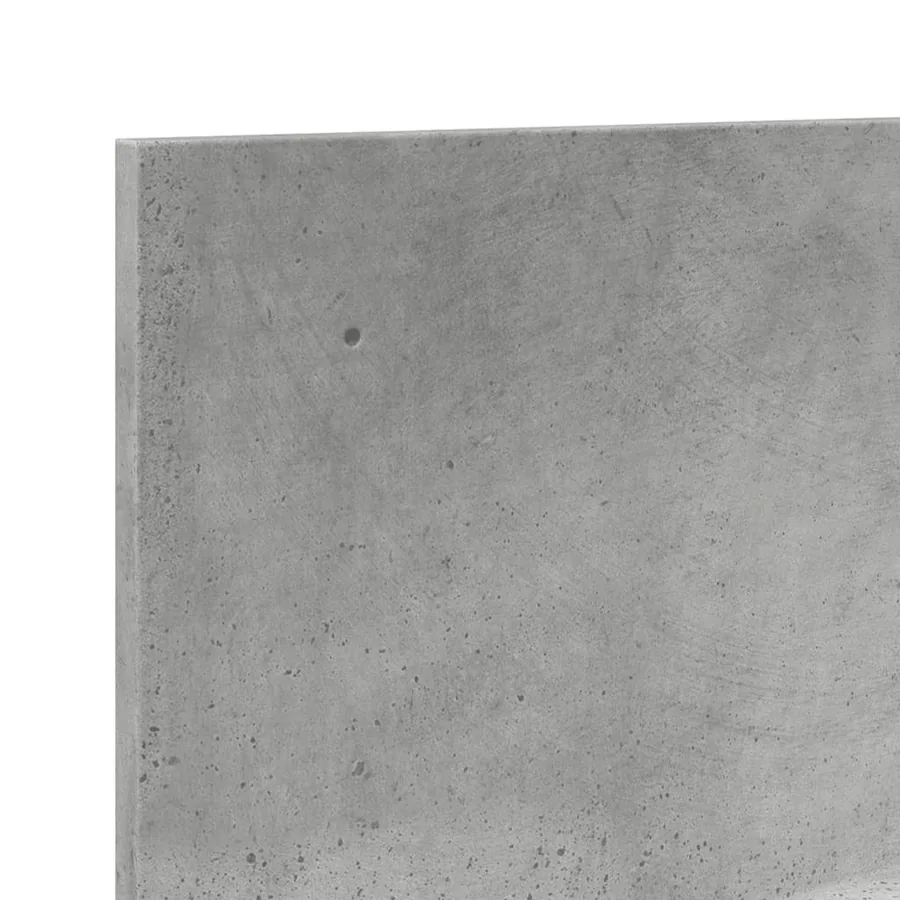 Armoire murale 70x16,5x30 gris béton cm bois d'ingénierie - 7