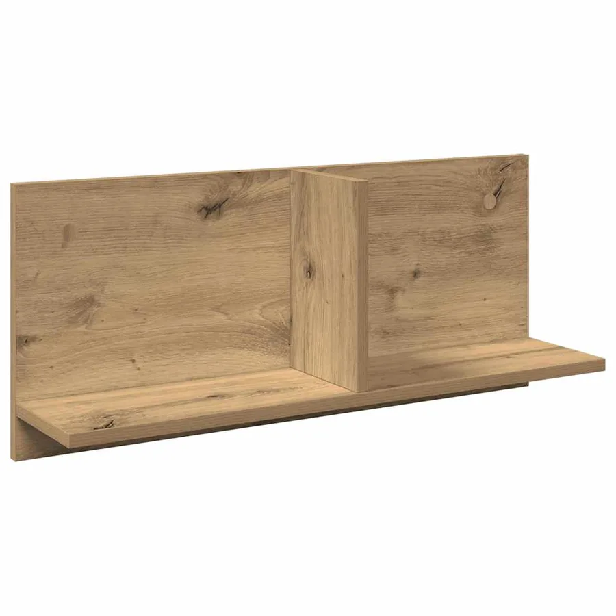 Armoire murale 70x16,5x30 cm chêne artisanal bois d'ingénierie - 2