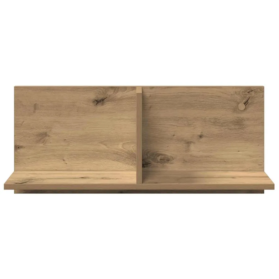 Armoire murale 70x16,5x30 cm chêne artisanal bois d'ingénierie - 4