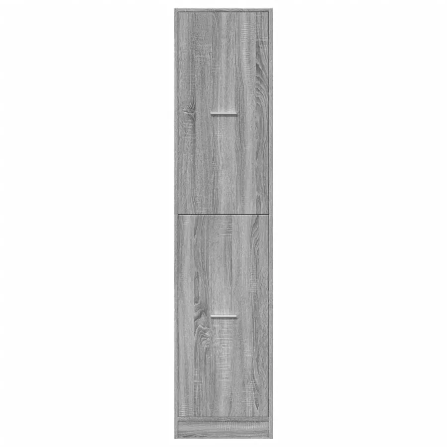 Armoire apothicaire sonoma gris 40x41x174,5cm bois d'ingénierie - 5