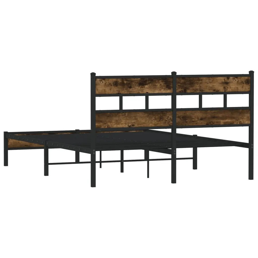 Cadre de lit sans matelas avec tête de lit 140x200 cm - 6
